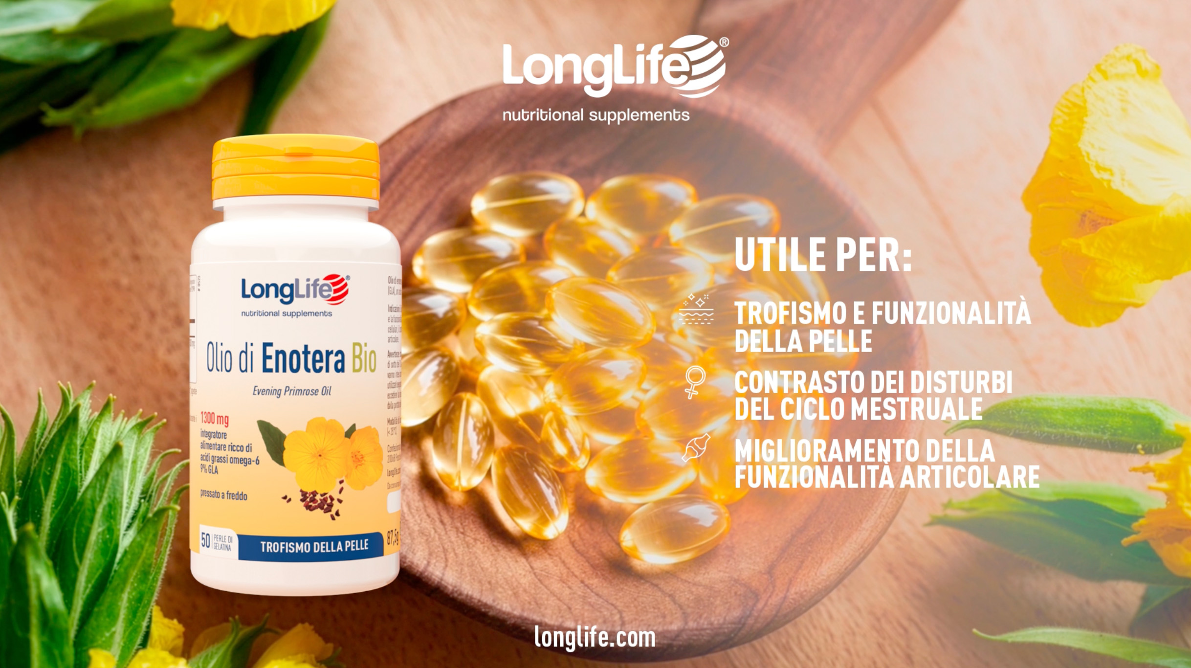 Olio di Enotera Bio 1300mg