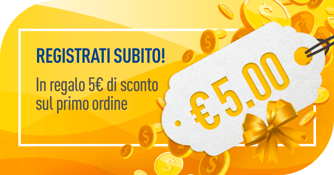 sconto registrazione